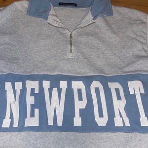 3 for $25 Vintage Brandy Melville Newport Quarter Zip Sweater